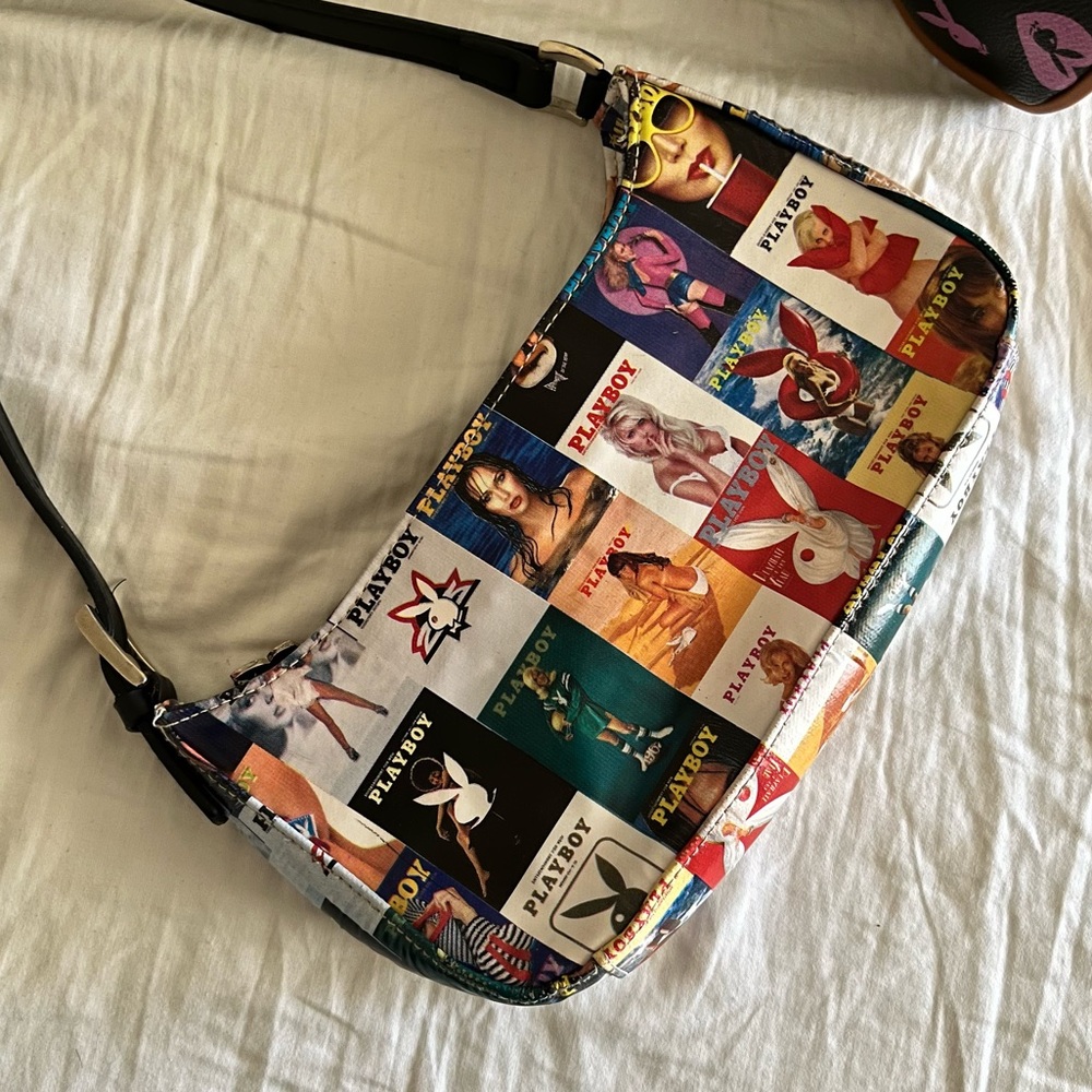 Vintage Playboy Magazine Monogram mini handbag 🐰